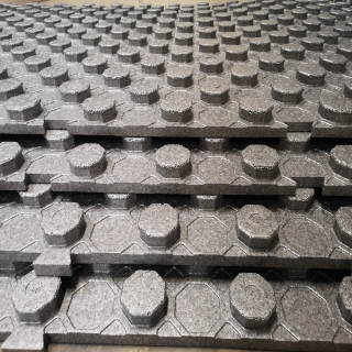 無苯EPP蘑菇頭(tou)地暖闆